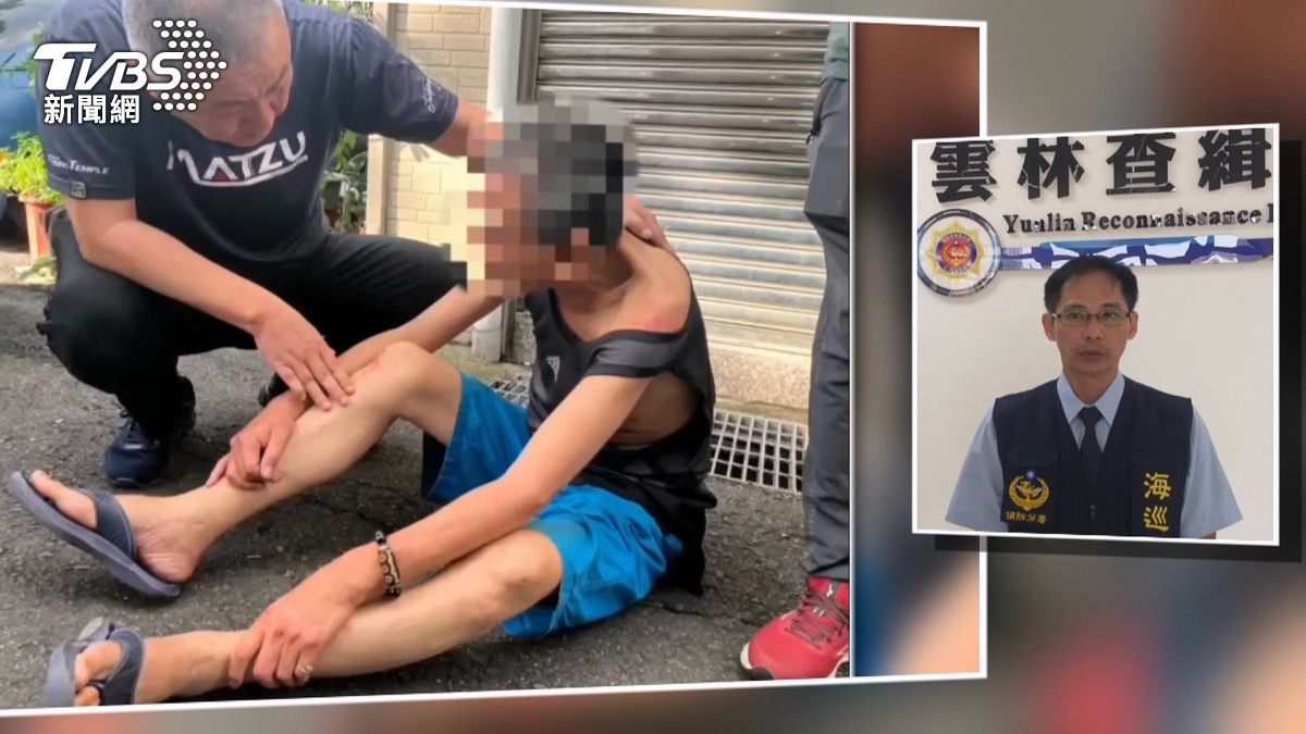 海巡查緝隊與警方聯手於雲林一處民宅進行圍捕行動。(圖／警方提供) 