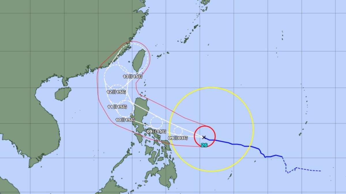 日氣象廳估鳳凰颱風13日抵台灣海峽　陸媒：有望成西北太平洋風王