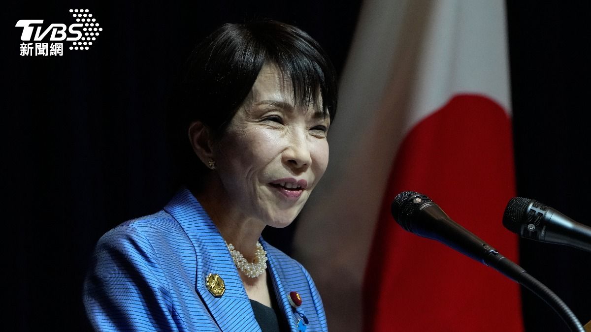 日本首相高市早苗。（圖／達志影像美聯社）