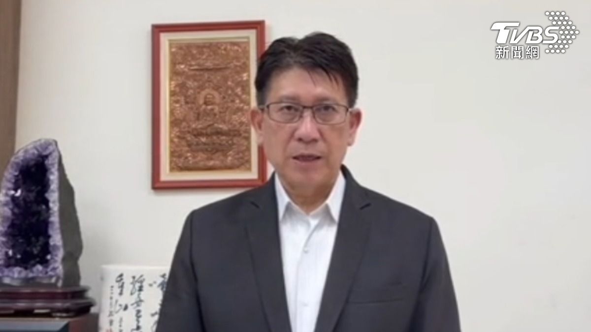 國民黨立委林思銘強調，絕無介入太子集團幹部來台一事。（圖／ＴＶＢＳ）