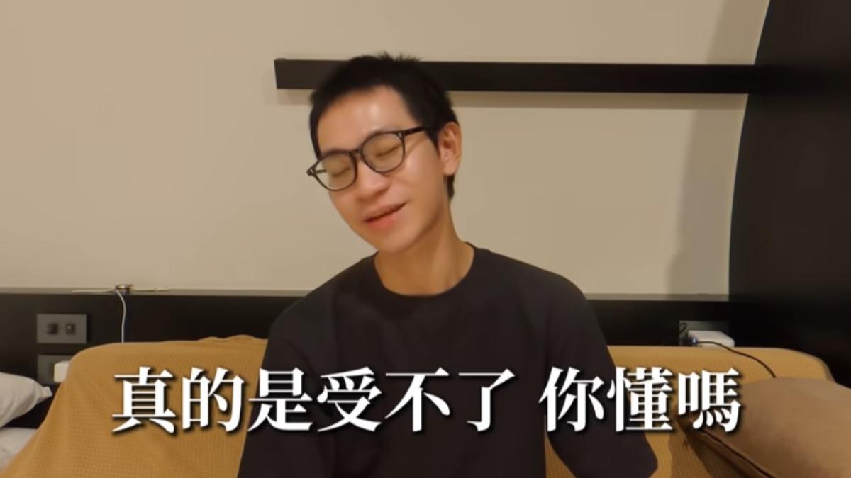 Andy壓力大喊「像關在監獄」 消失72小時:真的受不了