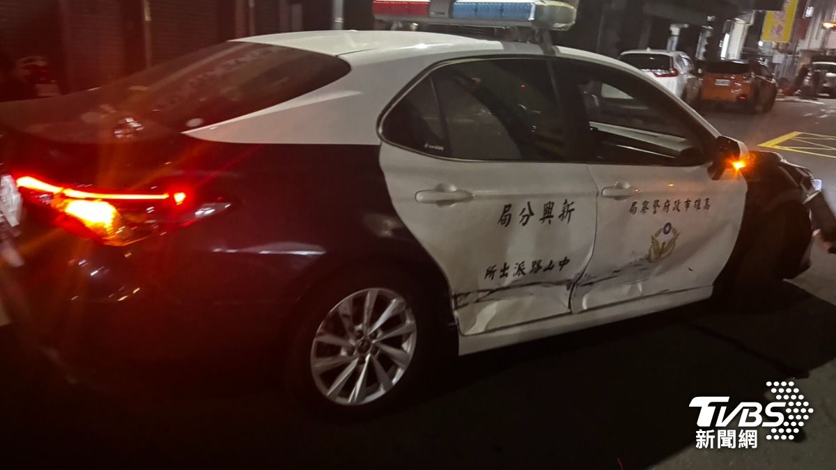 拒檢狂飆撞爛警車被開6槍 高雄男喊「別嚇我」跑8hrs落網
