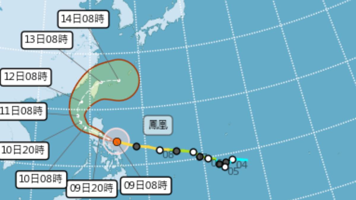 天氣/颱風假有望?鳳凰颱風暴風侵襲率9縣市破8成 2縣市飆91%