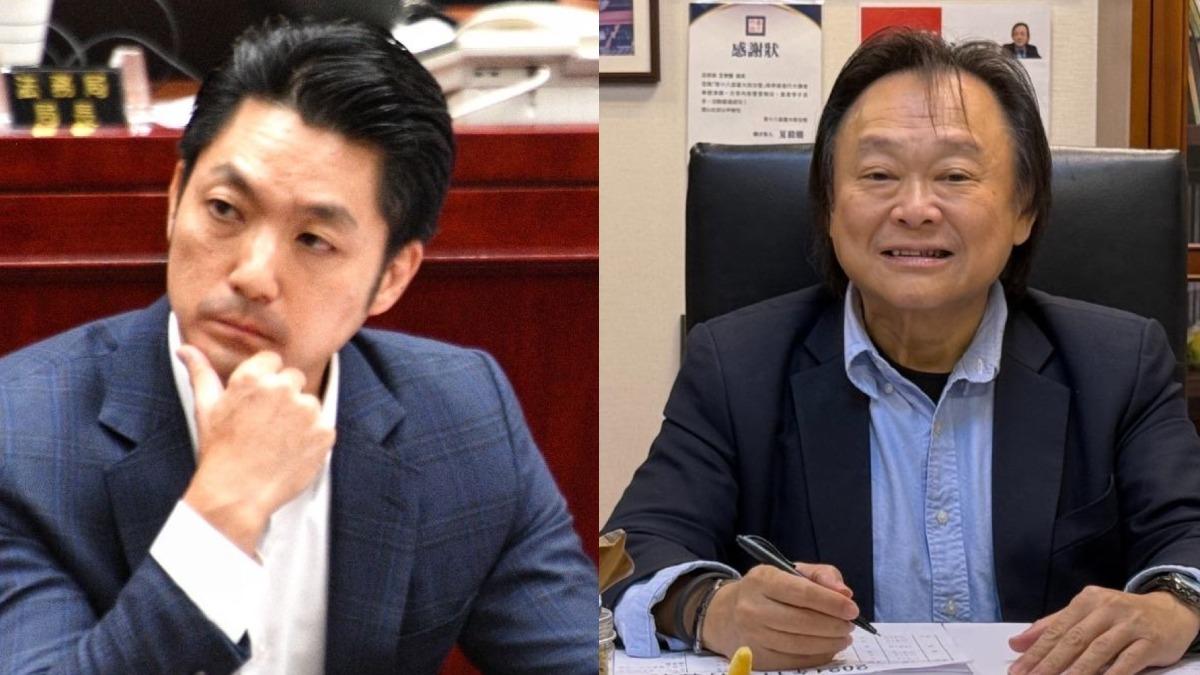TVBS最新民調顯示,民進黨若派出立委王世堅出戰台北市長,與現任市長蔣萬安差距最小。(資料圖/胡瑞麒攝、翻攝自王世堅臉書)