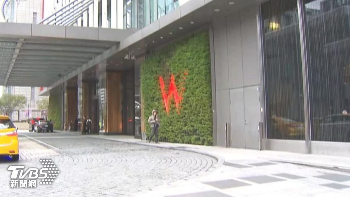 W Hotel。(圖/TVBS資料畫面)