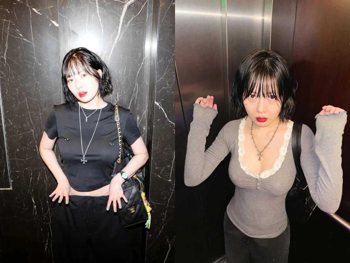 泫雅減肥的超強意志力。(圖/翻攝自IG@hyunah_aa)