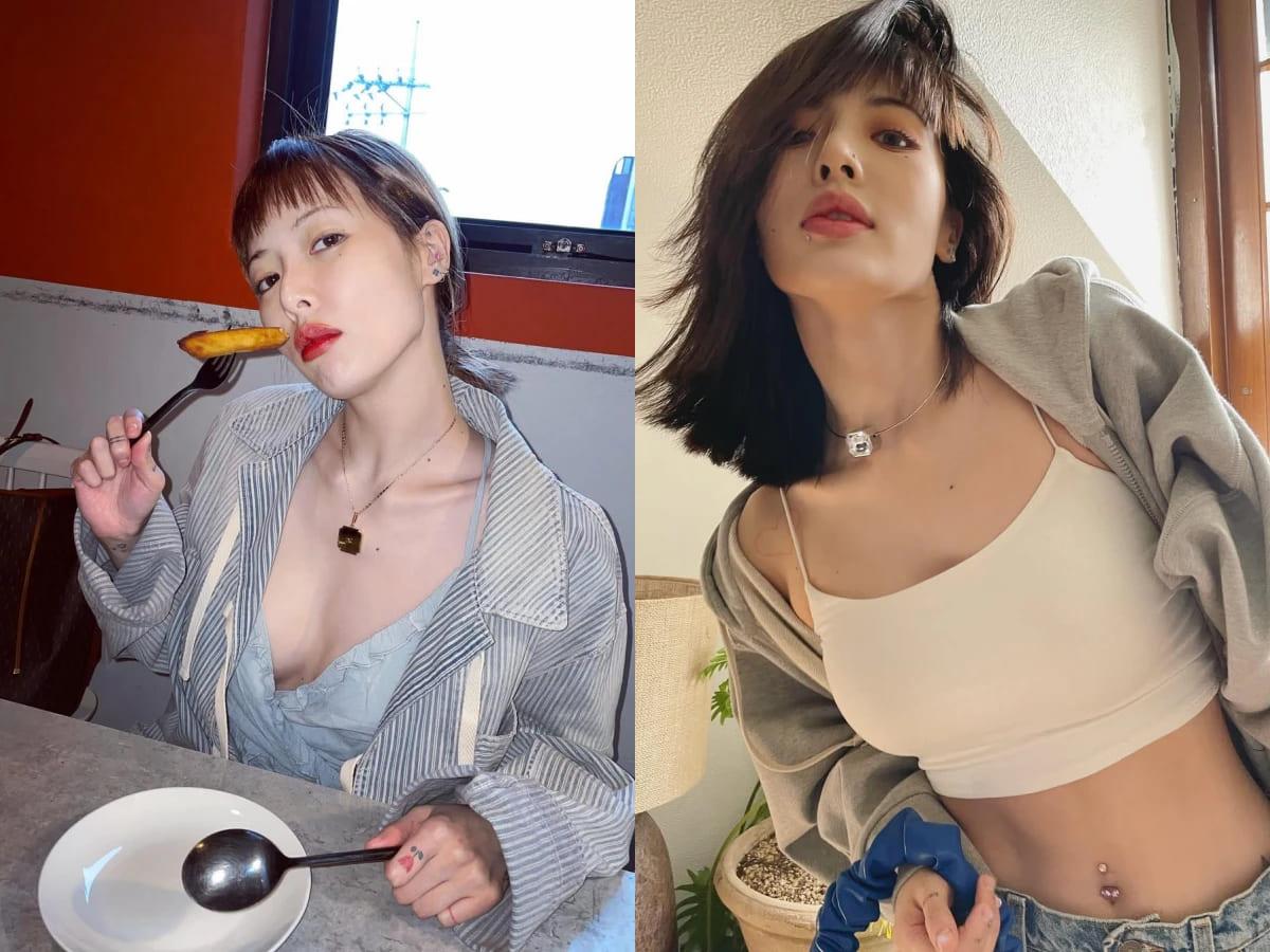 泫雅減肥偏愛皮拉提斯與肌力訓練。(圖/翻攝自IG@hyunah_aa)