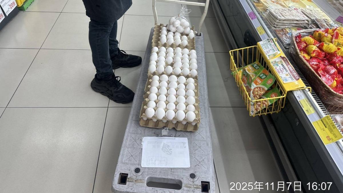 有疑慮蛋品已預防性下架。(圖/新竹縣府提供)