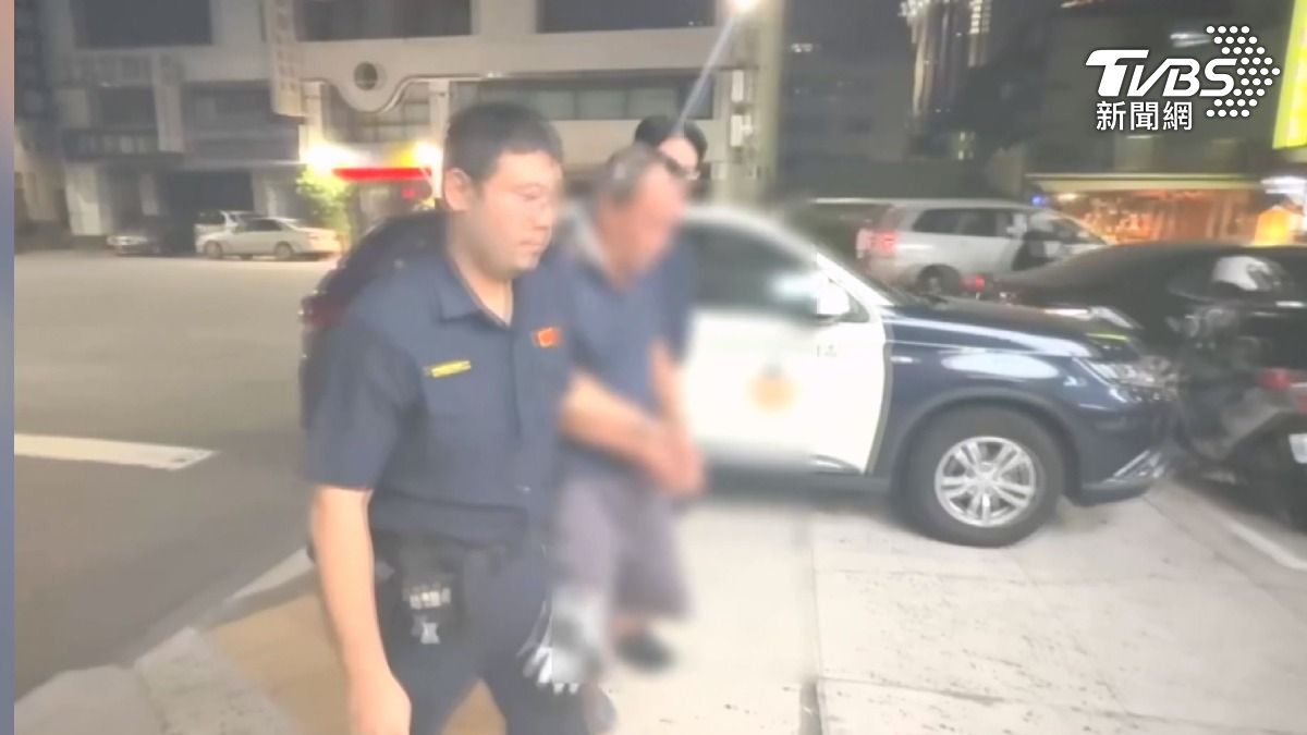 警方鎖定黃姓男子涉有重嫌,在案發5小時後將黃嫌拘捕到案。(圖/TVBS)