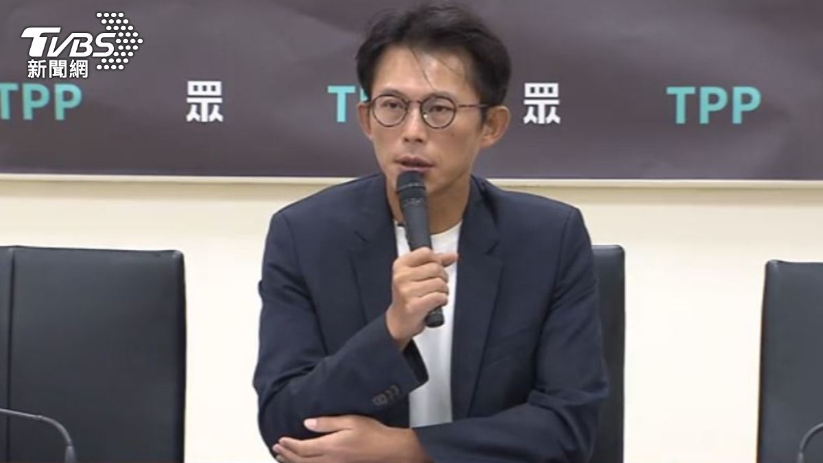 民眾黨立院黨團總召黃國昌。(圖/TVBS)