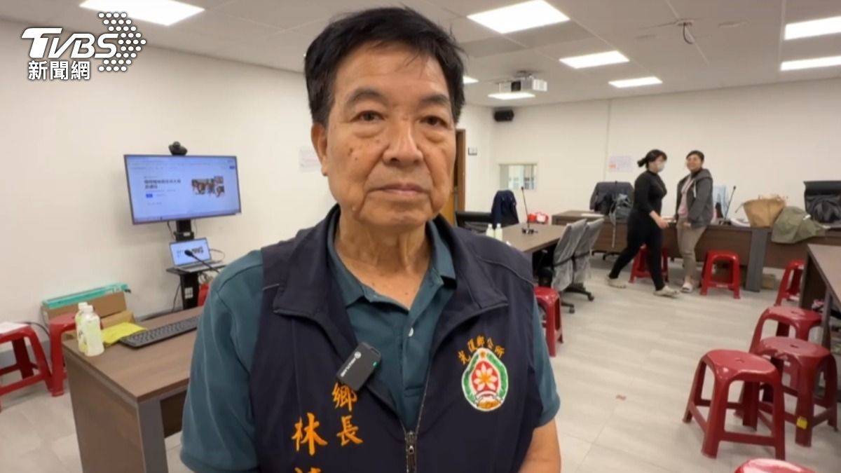 光復鄉長林清水。(圖/TVBS)
