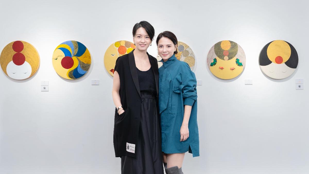 李心潔開畫展!大咖天后一口氣買4幅 超級心有靈犀