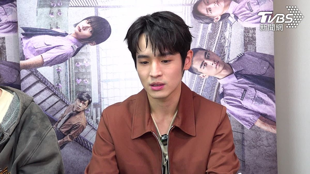 26歲張豐豪「降齡」演高中學生會會長。(圖/TVBS)