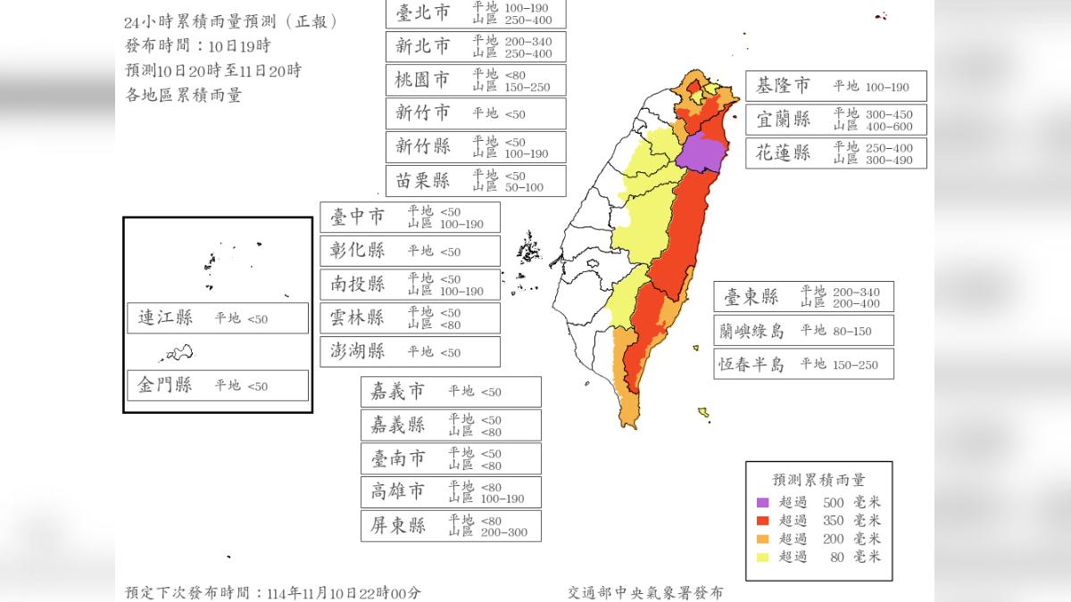 天氣/週二颱風假?12縣市達停班課標準 鳳凰颱風最新風雨預測
