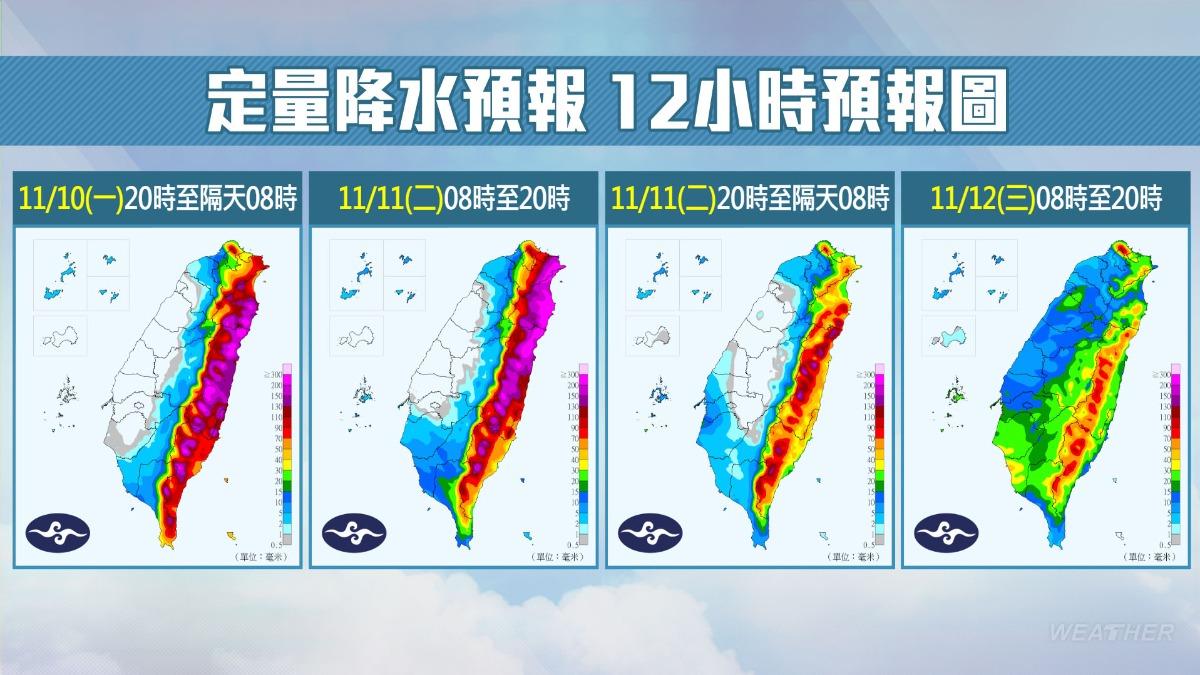 天氣/鳳凰颱風直撲台灣!宜蘭降超大豪雨 氣象署預測「這時」觸陸