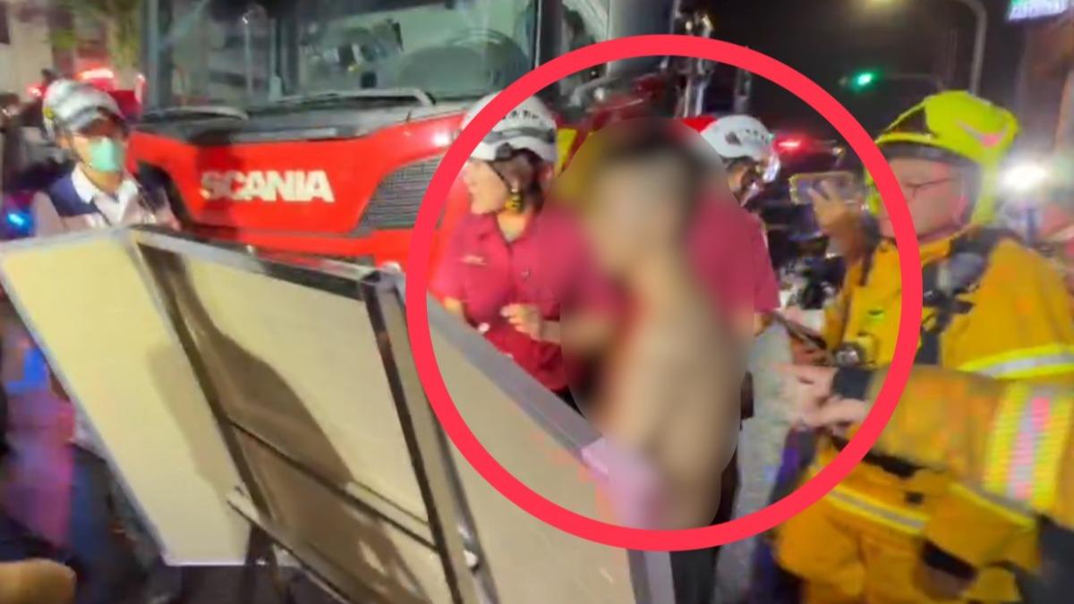 高雄大樓火警上百鄰居驚逃！超瞎真相　女友鬧分手他怒燒衣櫥
