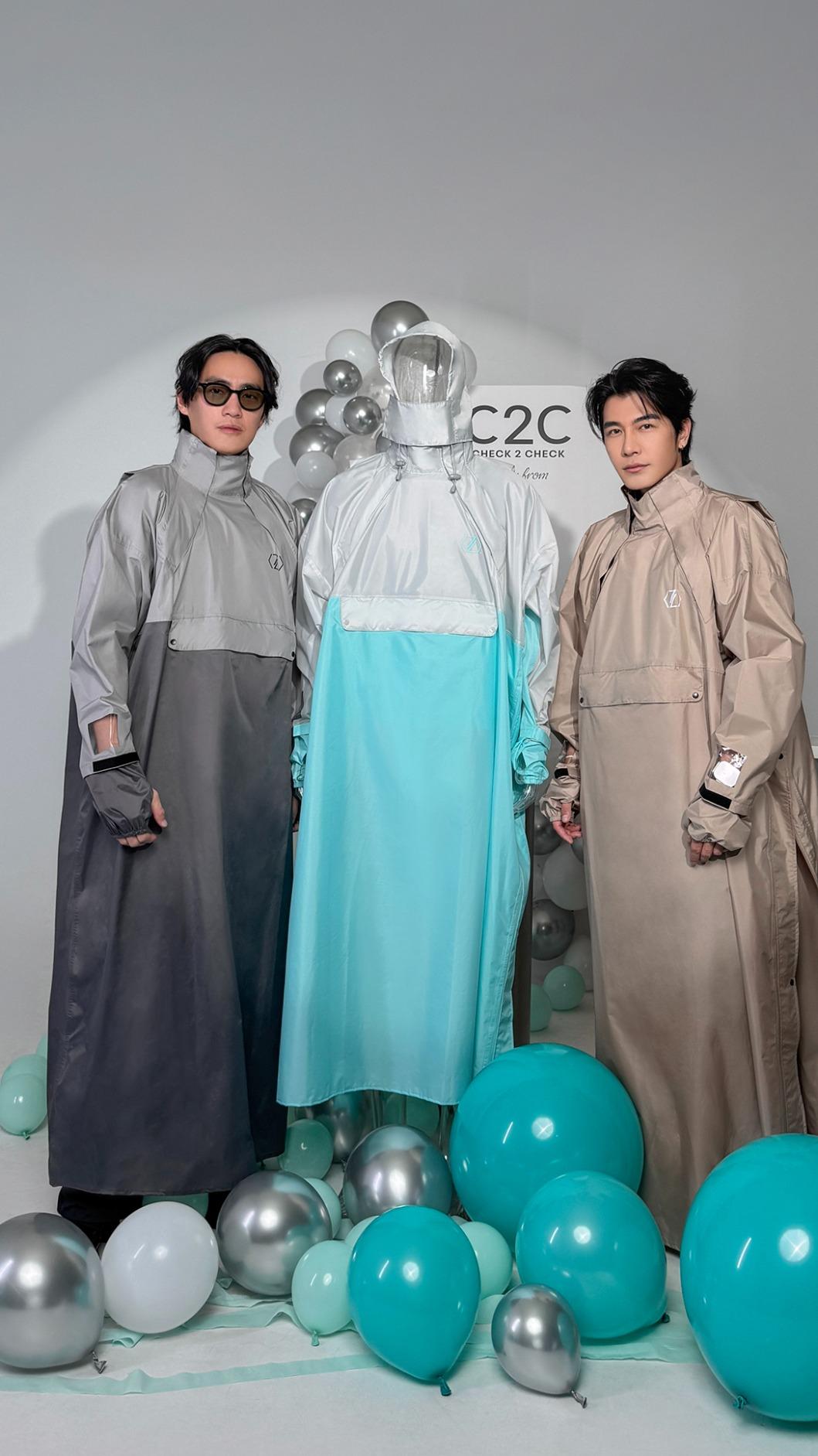 森田(右)、VIc分享光棍計畫。(圖/快電商提供)