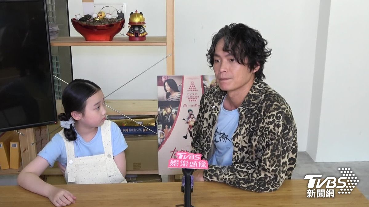 黃鐙輝將生命經驗結合角色。(圖/TVBS)