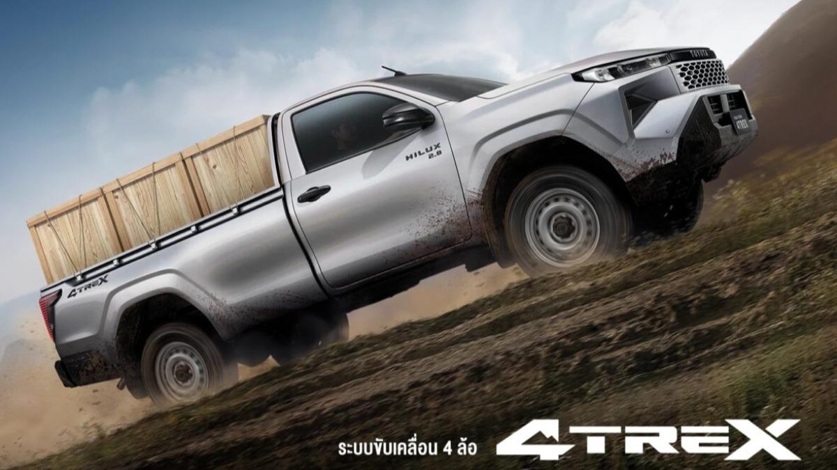 入門Standard Cab 4TREX車型以商用為主。(圖/ Toyota提供)