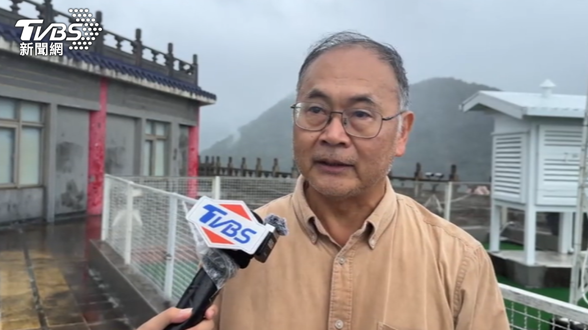 文化大學大氣科學系主任劉清煌(圖/TVBS)