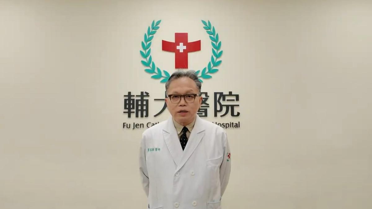 輔大醫院行政副院長龔家騏說明案情。（圖／輔大醫院提供）