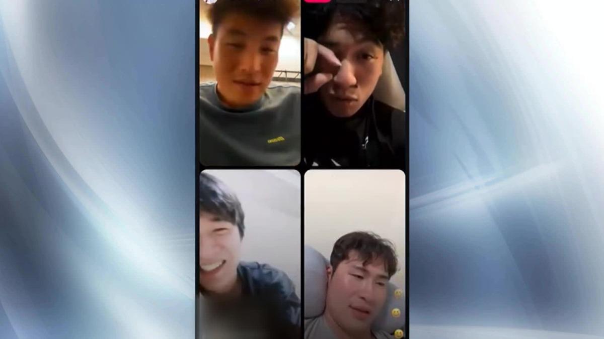 樂天桃猿球員開直播大酸球團,怒批「球團最大」。(圖/翻攝Aby IG)