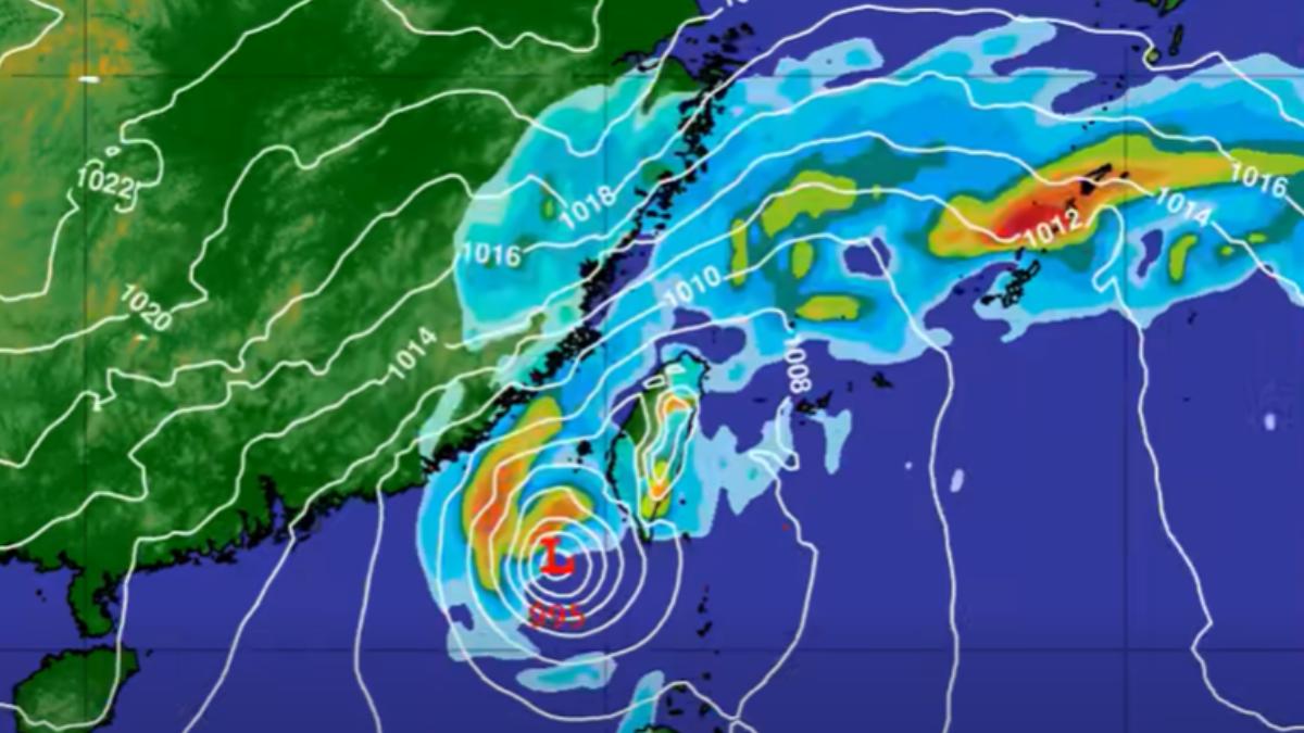 天氣/鳳凰颱風「甩尾猛衝」!大台北搖滾區 8縣市戒備