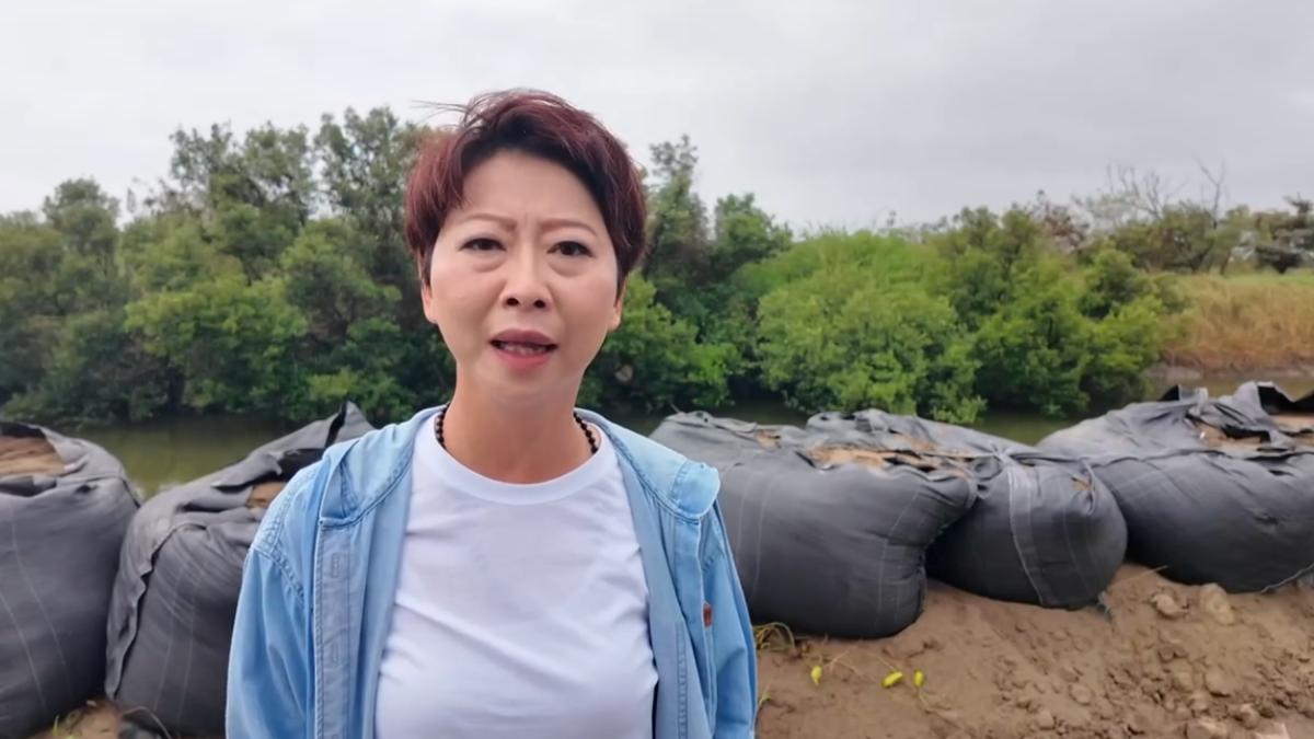 颱風天固守台南!派人代登記初選 陳亭妃:我會成為最強母雞