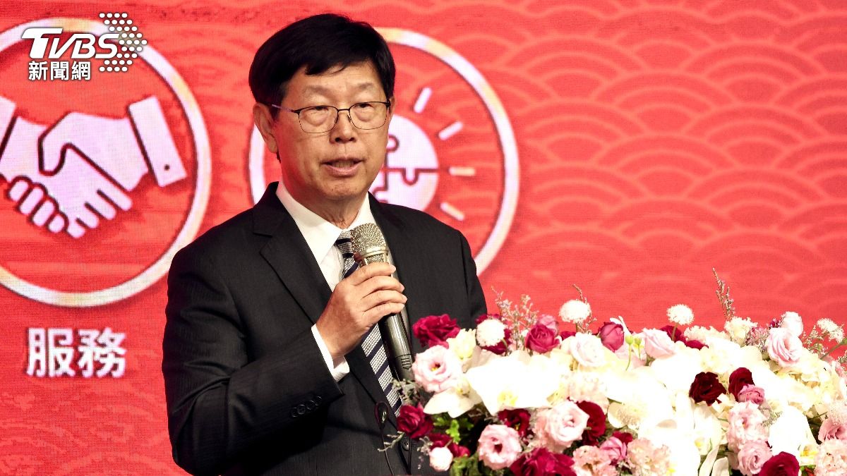 鴻海集團董事長劉揚偉。(圖/華子琛攝)