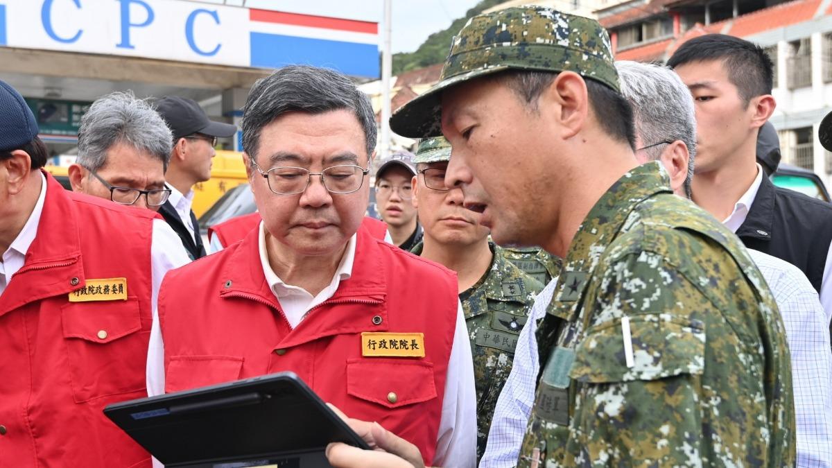 國軍救災輾壞民眾愛車怎賠?卓榮泰:我跟顧立雄一人一部