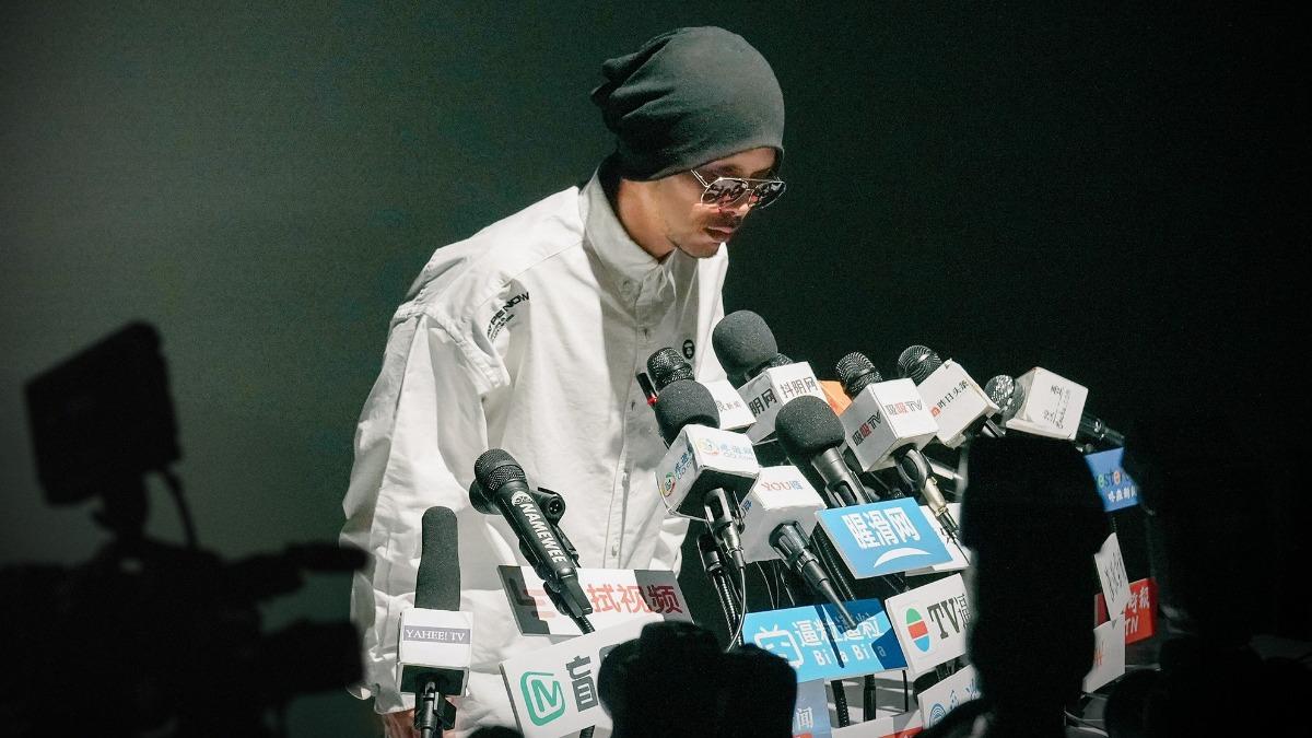 黃明志遭延扣8天後口頭釋放。（圖／取自黃明志臉書）