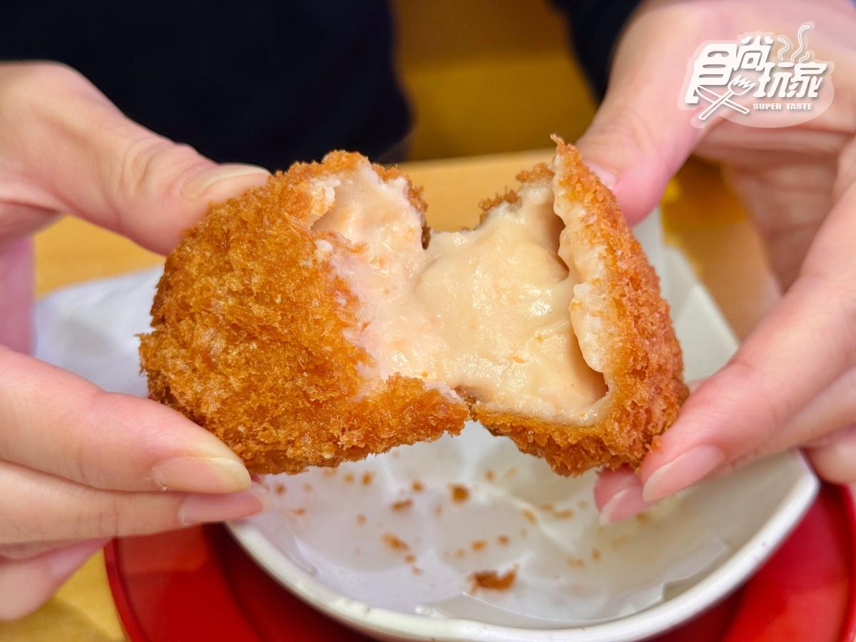 被酥脆的外衣包裹，創造出截然不同的口感。（圖／食尚玩家）