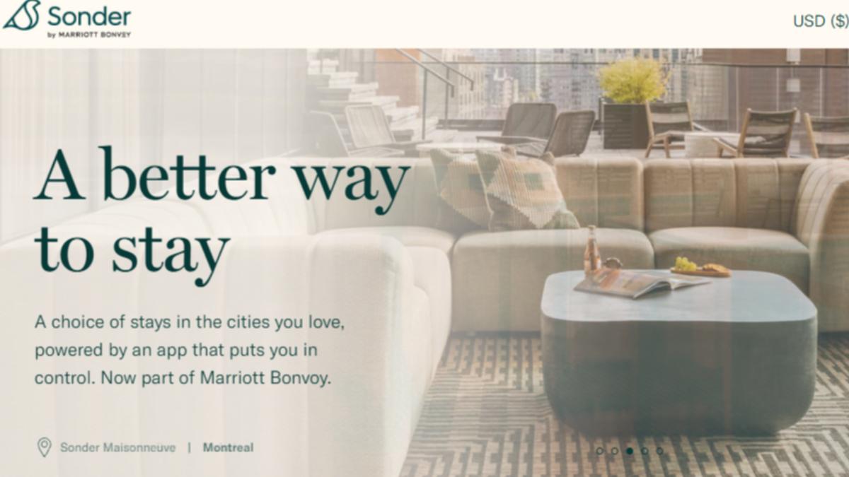 Airbnb昔日勁敵「Sonder」宣布倒閉破產(圖/Sonder官網)