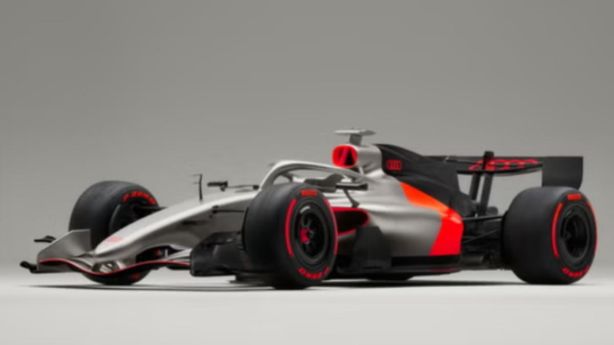 Audi R26 Concept F1賽車。(圖/翻攝自Audi官網)