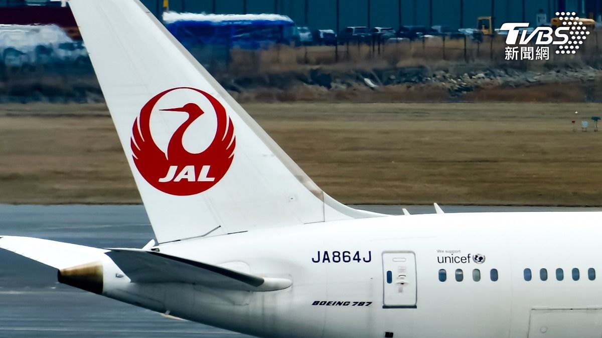 日本航空（JAL）。（圖／shutterstock達志影像）