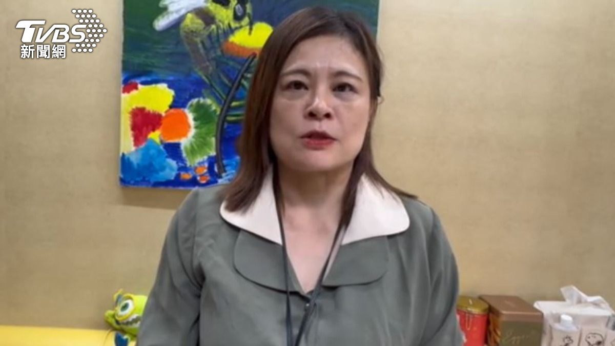 台北市社會局主秘 蕭舒云。(圖/TVBS)