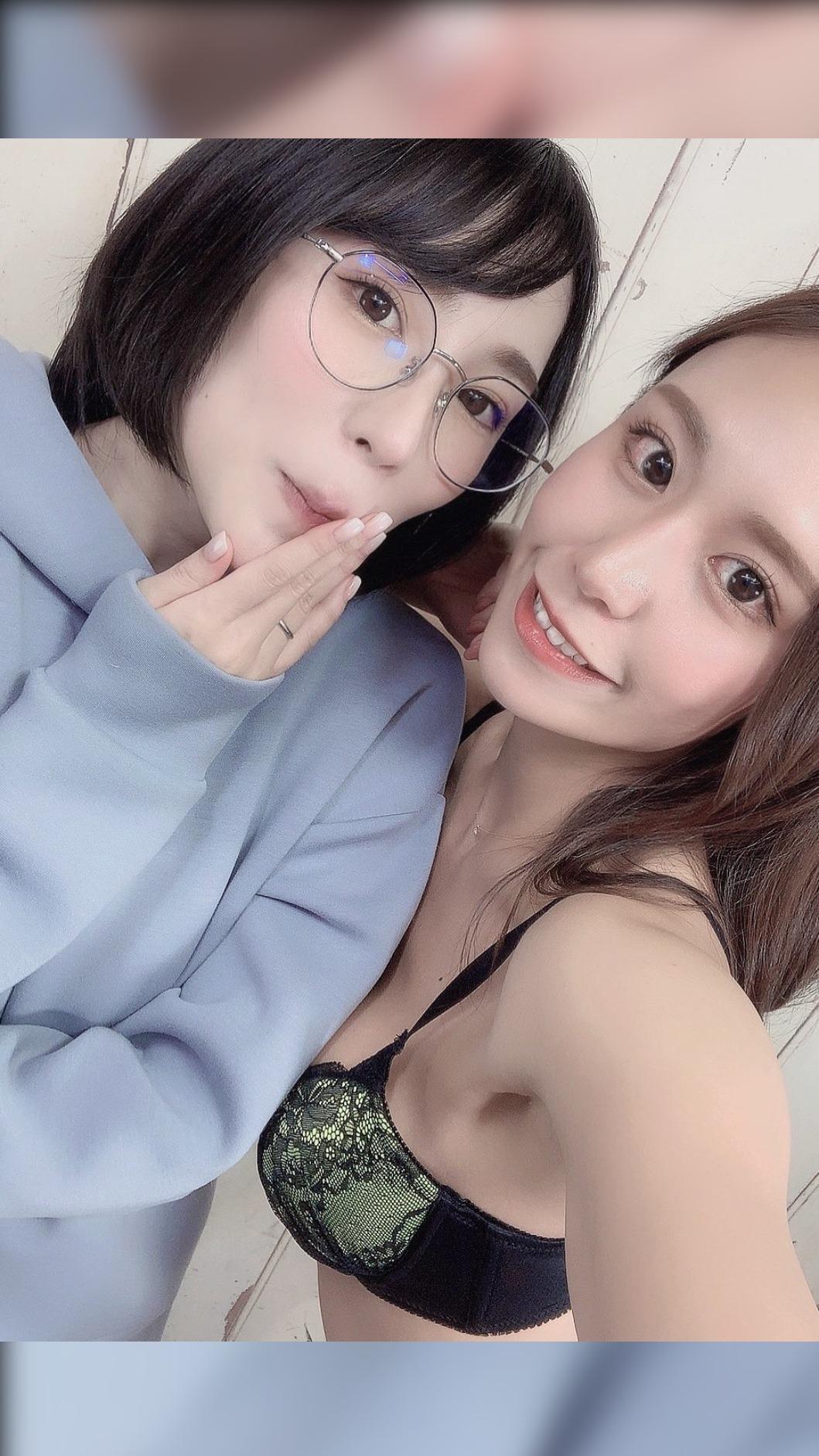 聖妃羽里宣布中尾芽衣子(右)過世。(圖/翻攝自X)