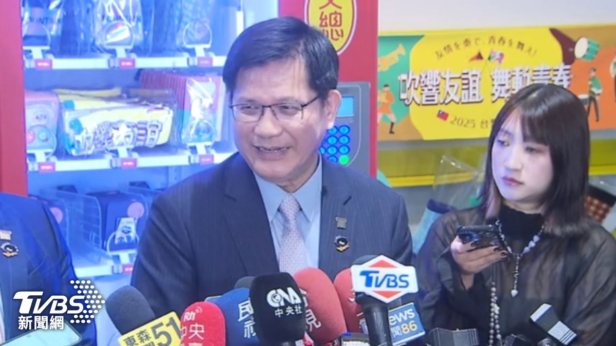 外交部長林佳龍。(圖/TVBS)