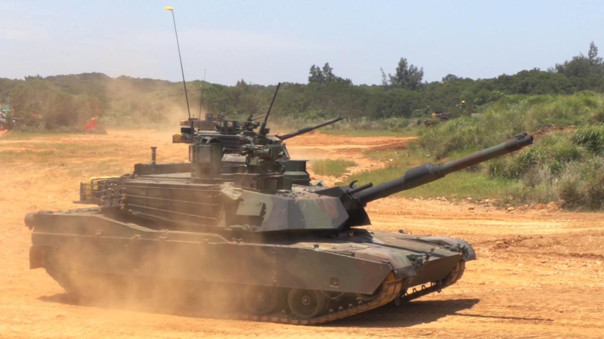 108輛M1A2T戰車,預計將於明年第一季全數完成交付。(圖/軍聞社)