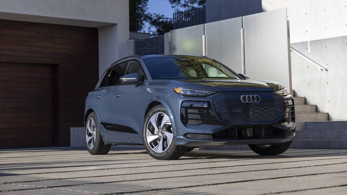Audi Q6 e-tron在眾多美國品牌中脫穎而出,擠進美國EV銷售前十名。(圖/Audi)