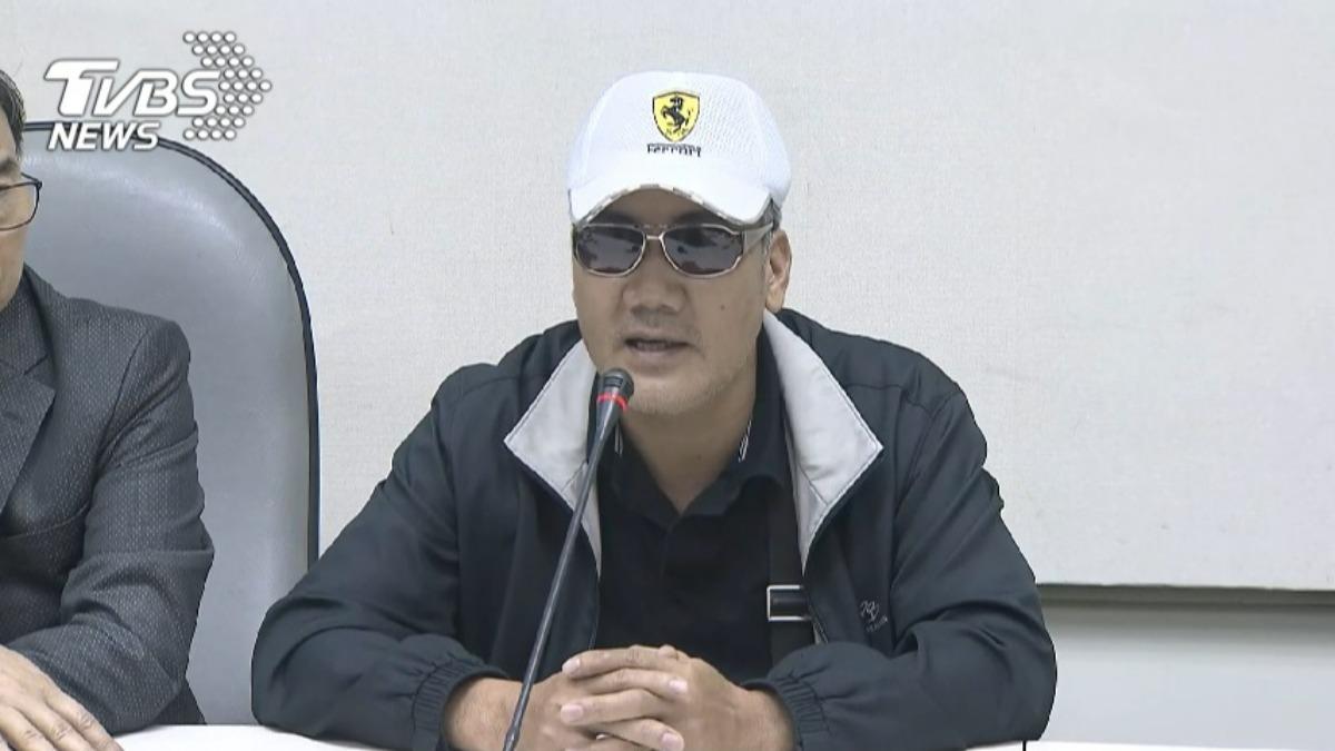 郭姓小模的親屬出面開記者會。(圖/TVBS資料畫面)