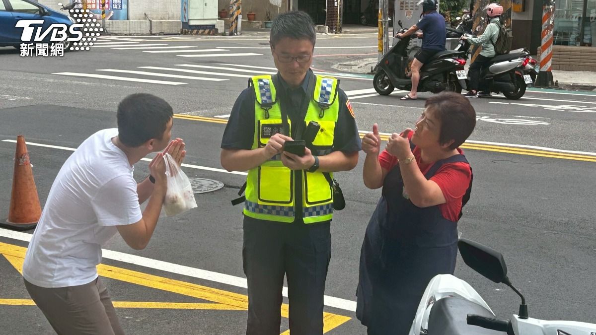 新竹縣最年輕警察局長林建隆。(圖/TVBS)