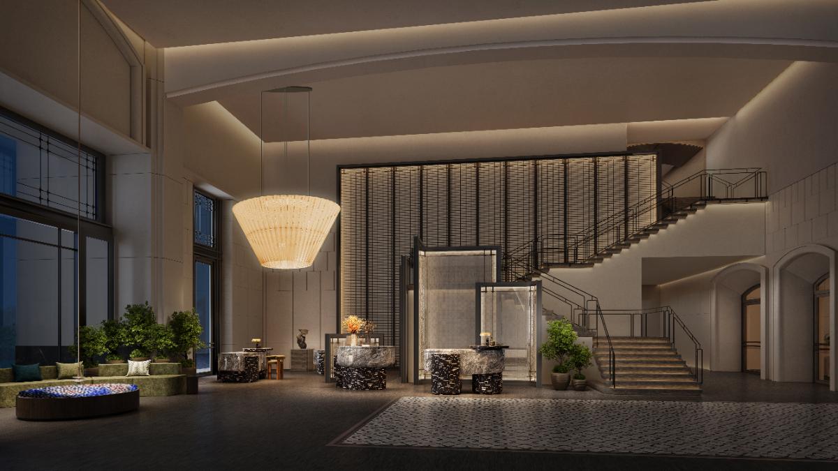 Signia by Hilton酒店將坐落於台南市中心。(圖/業者提供)