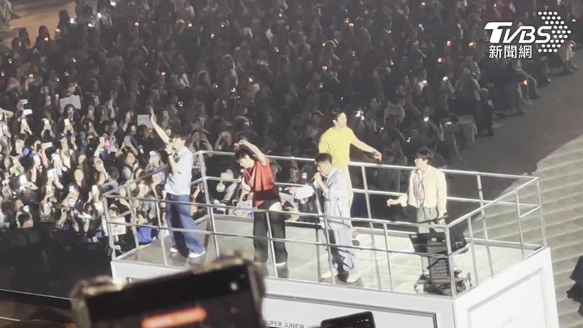 Super Junior本周攻占台北大巨蛋。(圖/讀者提供)