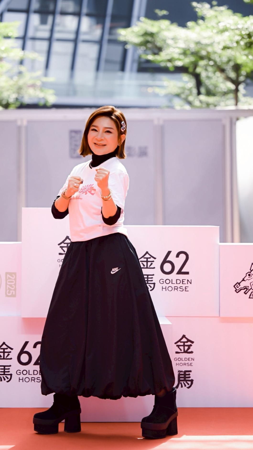 王彩樺下週將過57歲生日。(圖/金馬執委會提供)