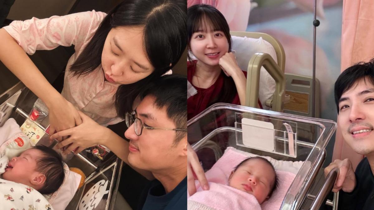 李運慶與洪詩先後迎來兩個女兒「哺哺」跟「那那」。（圖／翻攝自Instagram／mejack）