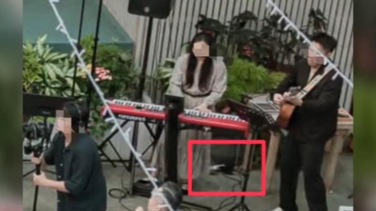 業者認為是樂團亂插延長線。(圖/業者提供)