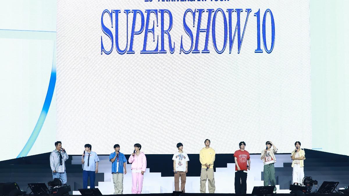 SUPER JUNIOR久違以完全體開唱。（圖／讀者提供）