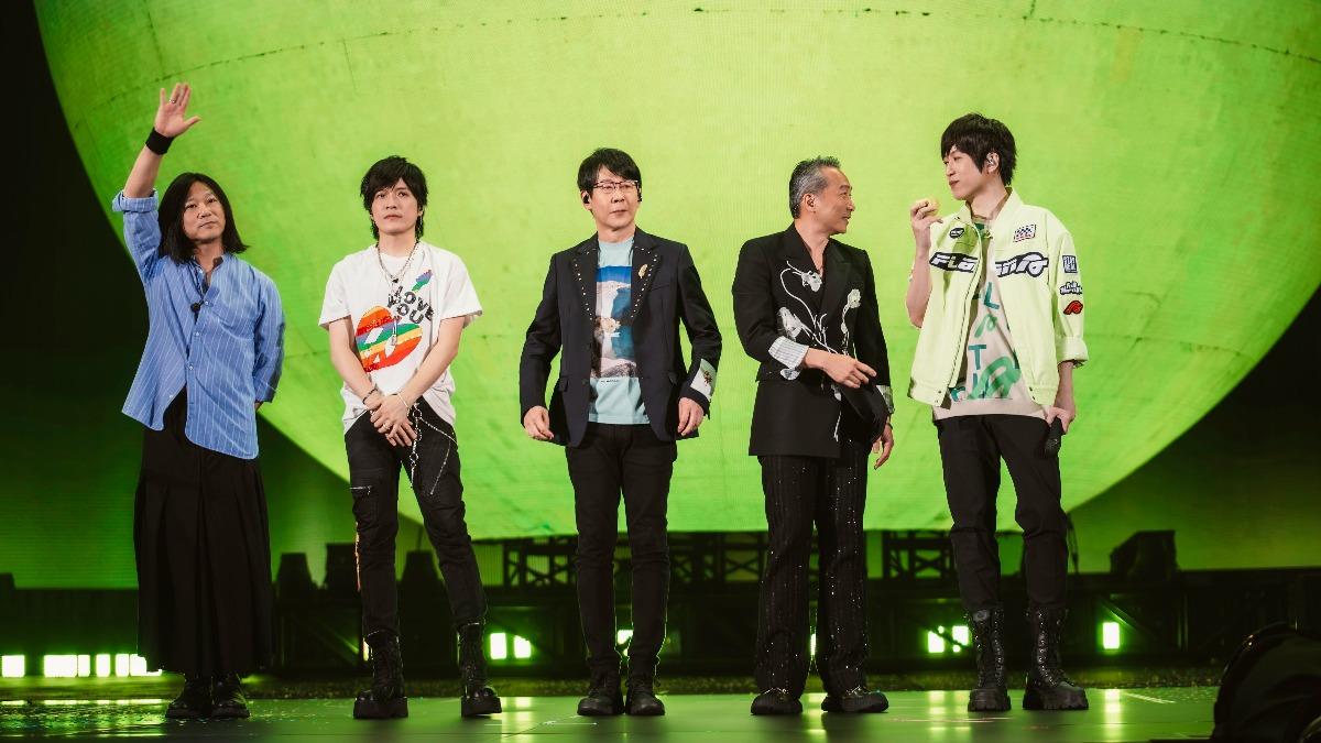 五月天在上海開唱。（圖／相信音樂提供）