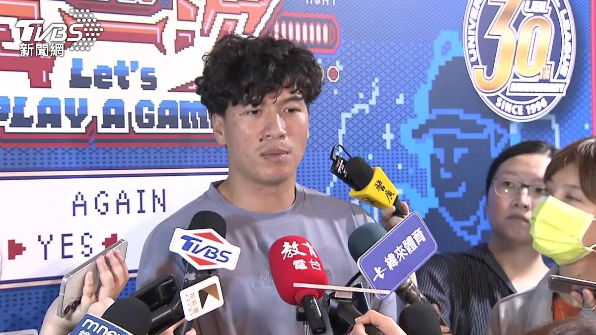 樂天桃猿換將風波後,隊長林立首個公開活動也坦言,希望後續球團能向他們說明。(圖/TVBS)
